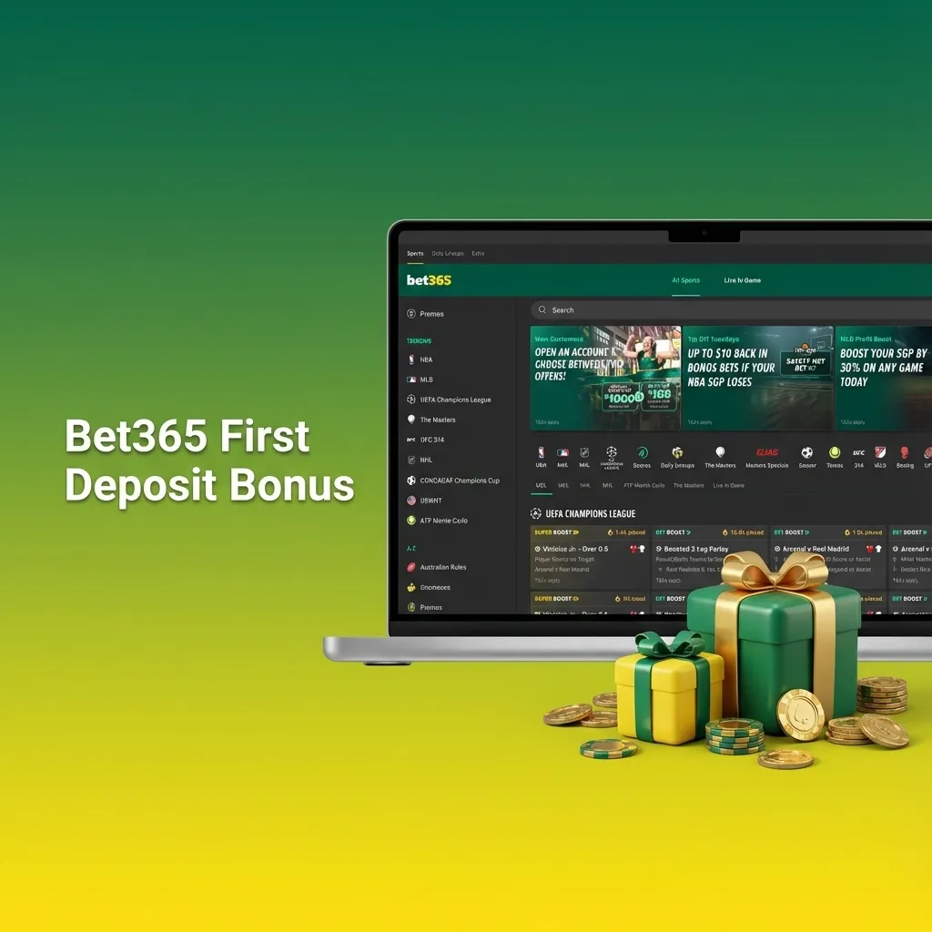 Bet365 India promo banner showing 15% first deposit sports and casino bonus up to ₹4,000 for new users