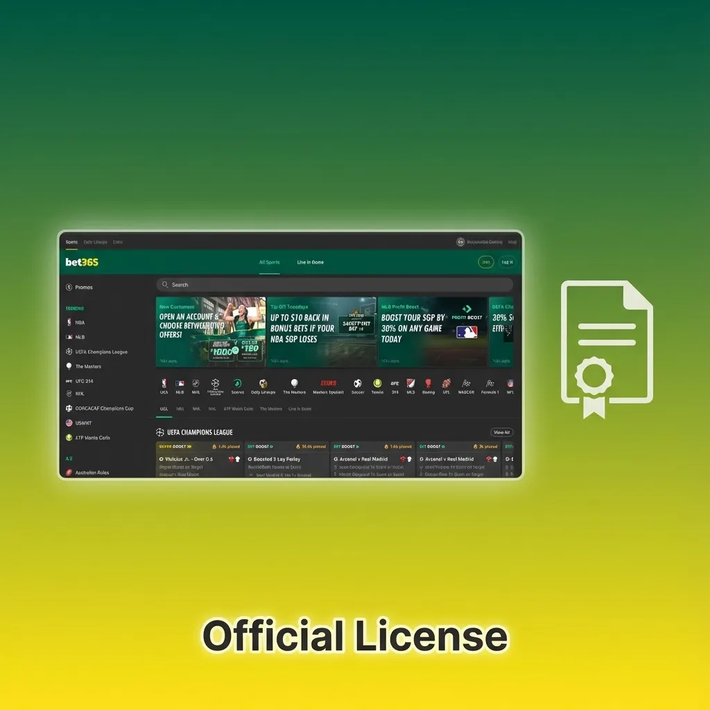 Bet365 official licence notice highlighting UK Gambling Commission licence 39563 and coverage for users in India