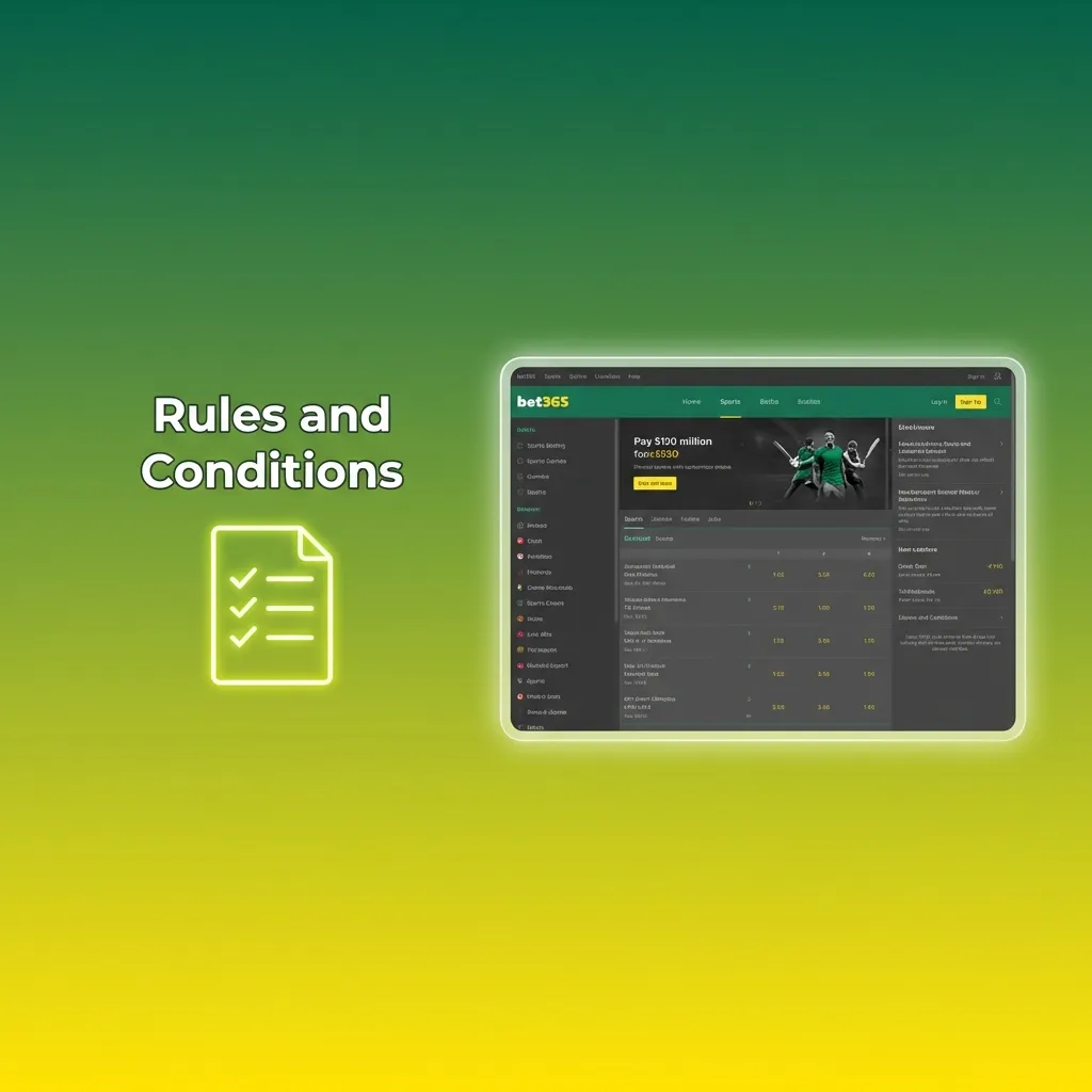 Illustrated Bet365 India rules list highlighting age limit, single account use, KYC, bonuses, and bet settlement terms.